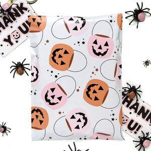 Trick or Treat Pumpkin Basket Polymailers, 12"x15.5", Pack of 25